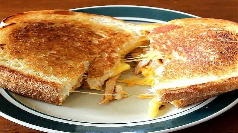 Hawaiian Chicken Grilled Cheese