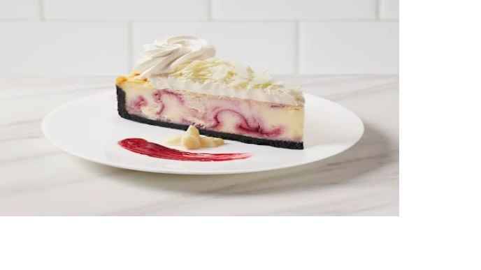 White Chocolate Raspberry Cheesecake