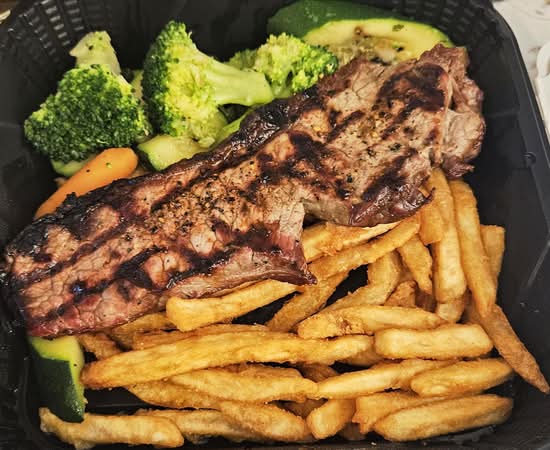 Grilled Striploin Steak & Frites