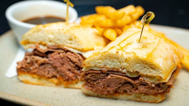 French Beef Dip Sandwich