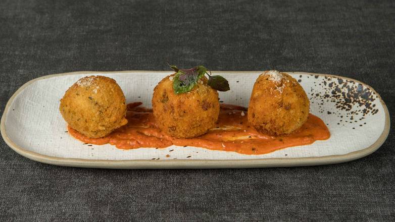 Bacon Cheese Rice Balls