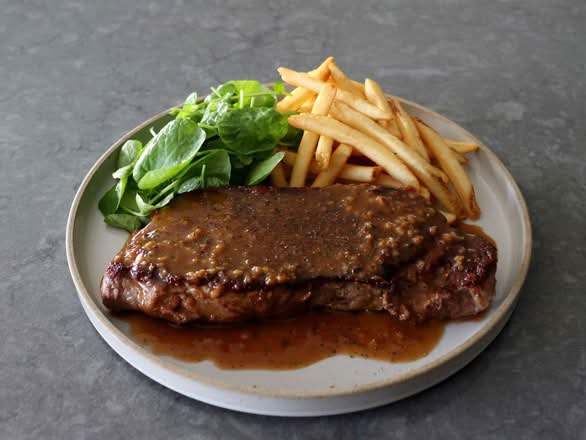 Grilled Striploin Steak & Frites