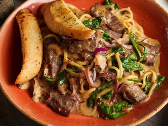 Steak & Mushroom Linguine