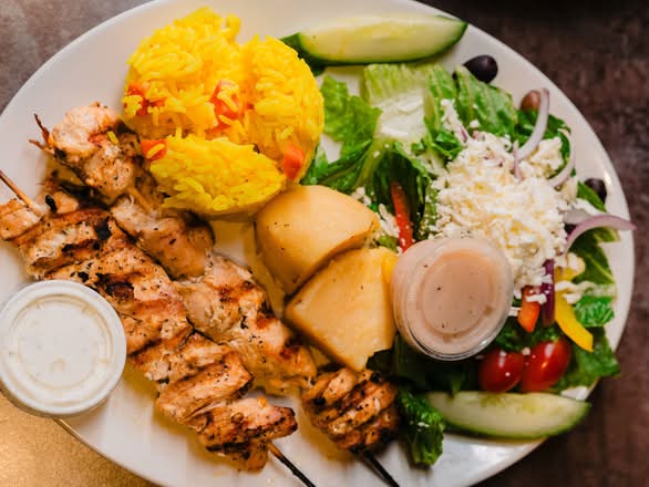 CHICKEN SOUVLAKI