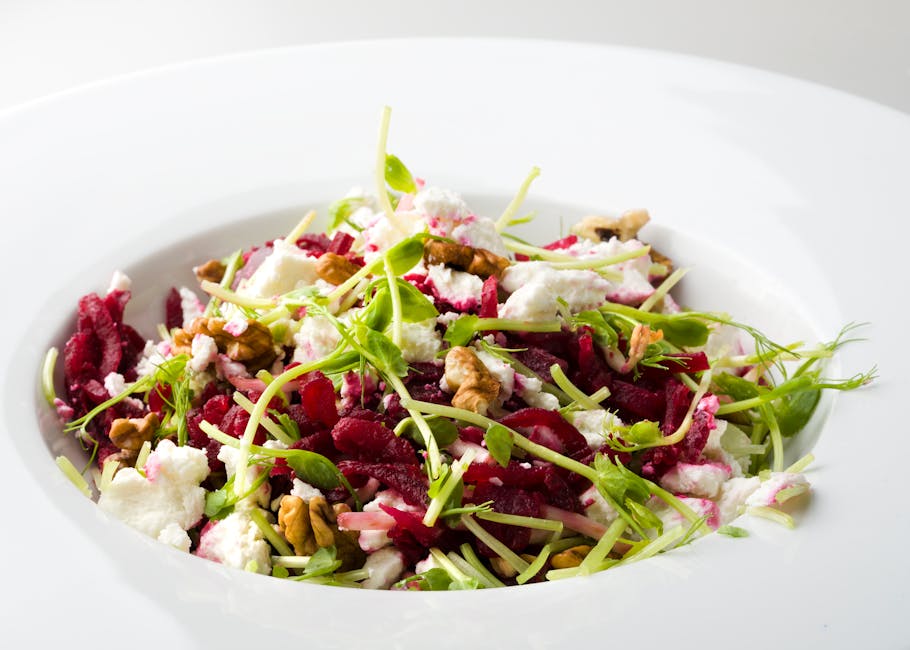 Beet & Goat Cheese Salad