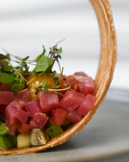 Tuna Poke Taco