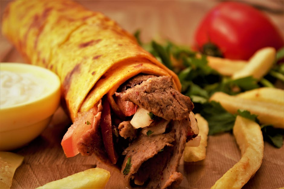 Beef Shawarma Wrap