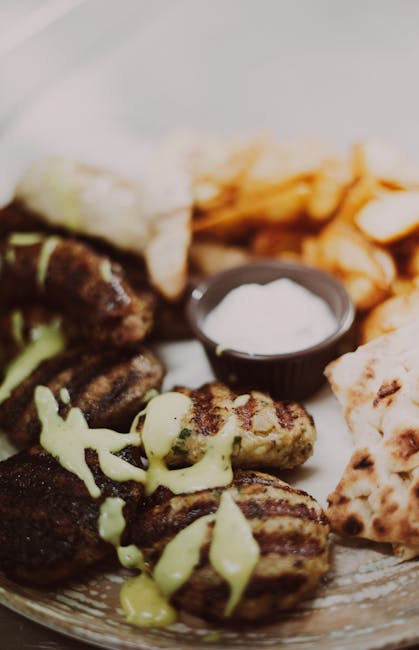 Lamb Souvlaki Plate