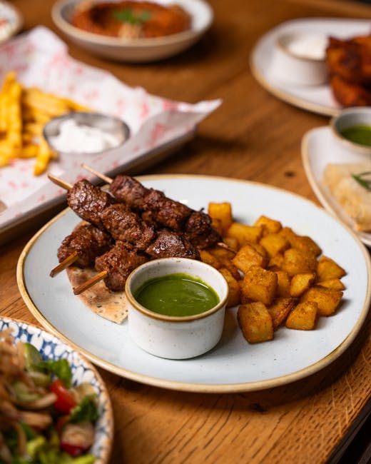 Lamb Kebab Plate