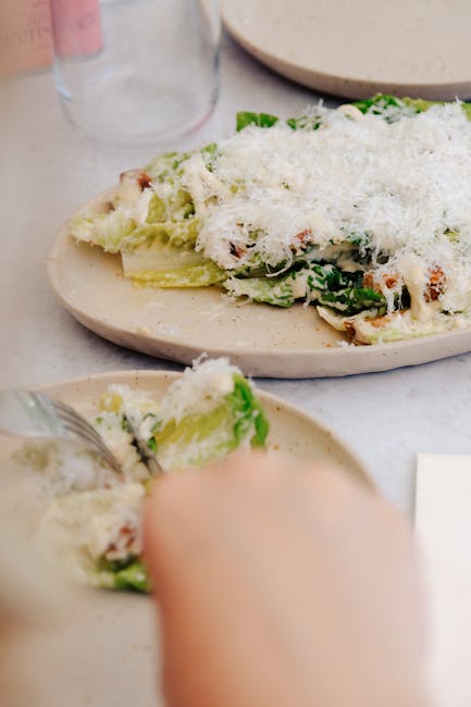 Queen Charlotte Caesar Salad Starter