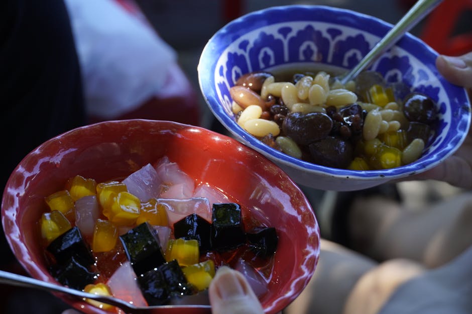 Chè Ba Màu (Three Colour Dessert)