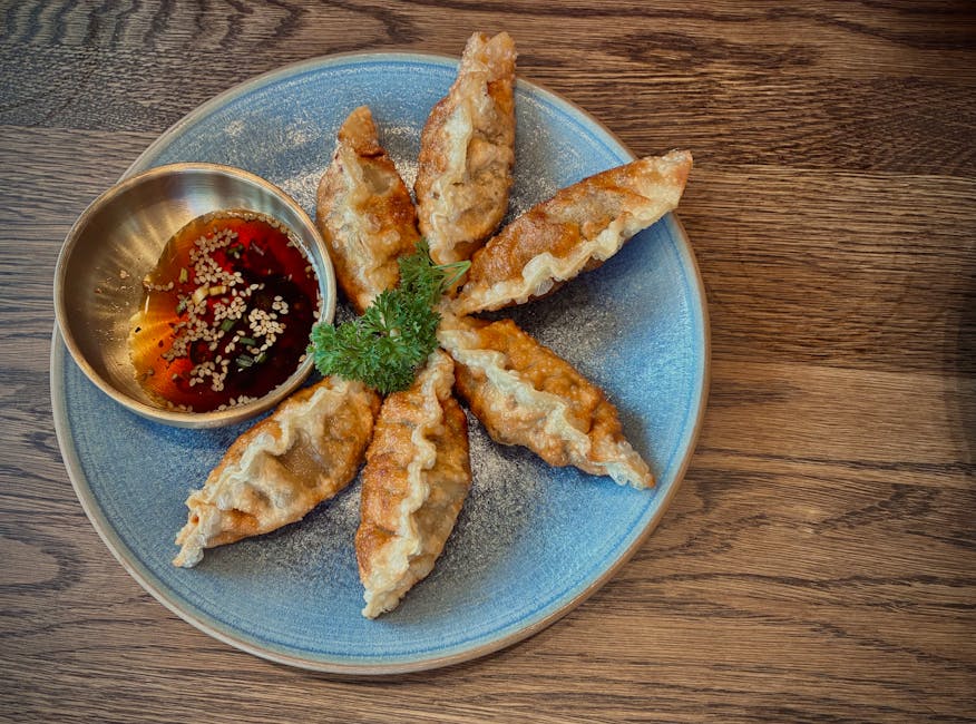 Crispy Gyoza Dumplings