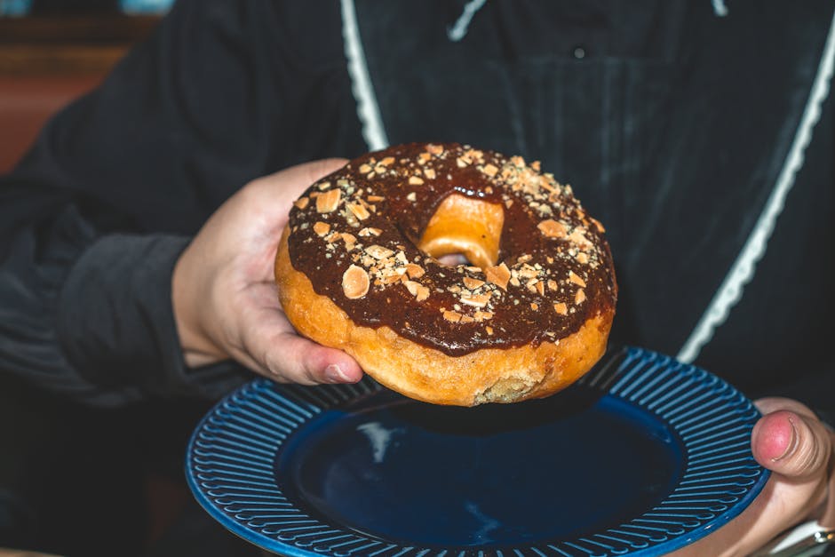 Pub Chocolate & Caramel Donuts