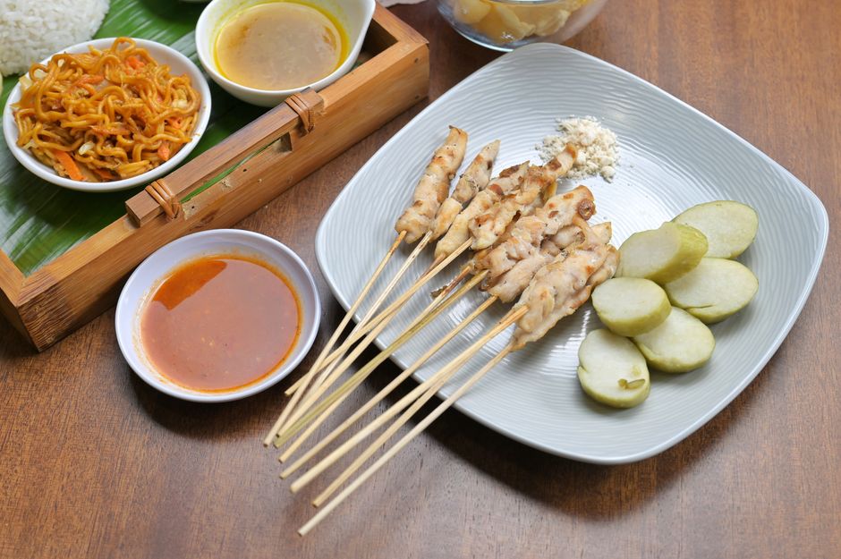 Satay Chicken (4 skewers)