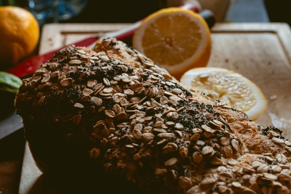 Lemon Poppy Seed Loaf (Slice)