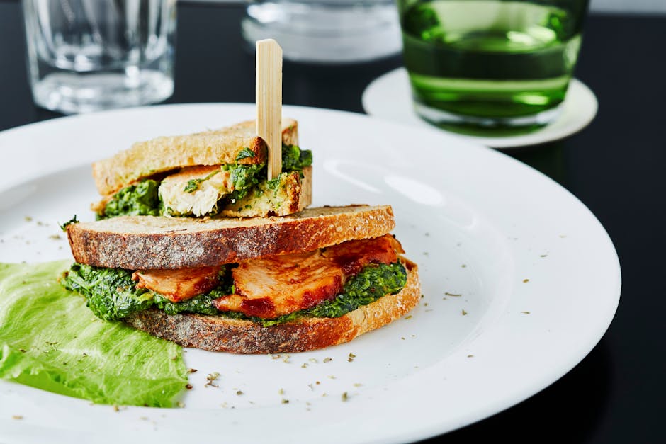 PESTO CHICKEN SPINACH WRAP