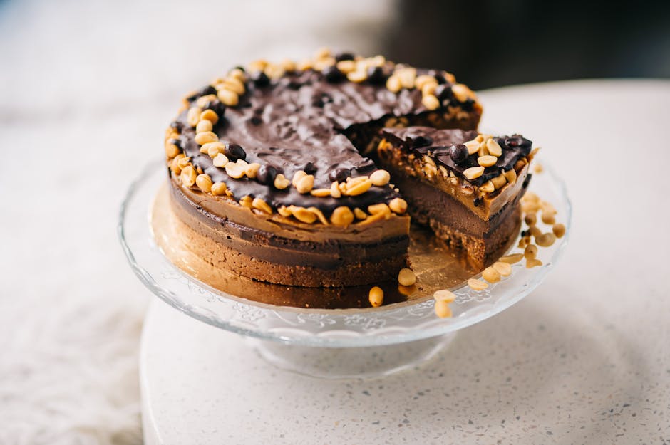 Peanut Brownie Cake